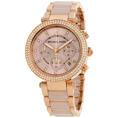 michael kors mk5896 parker ladies chronograph watch|Michael Kors parker.